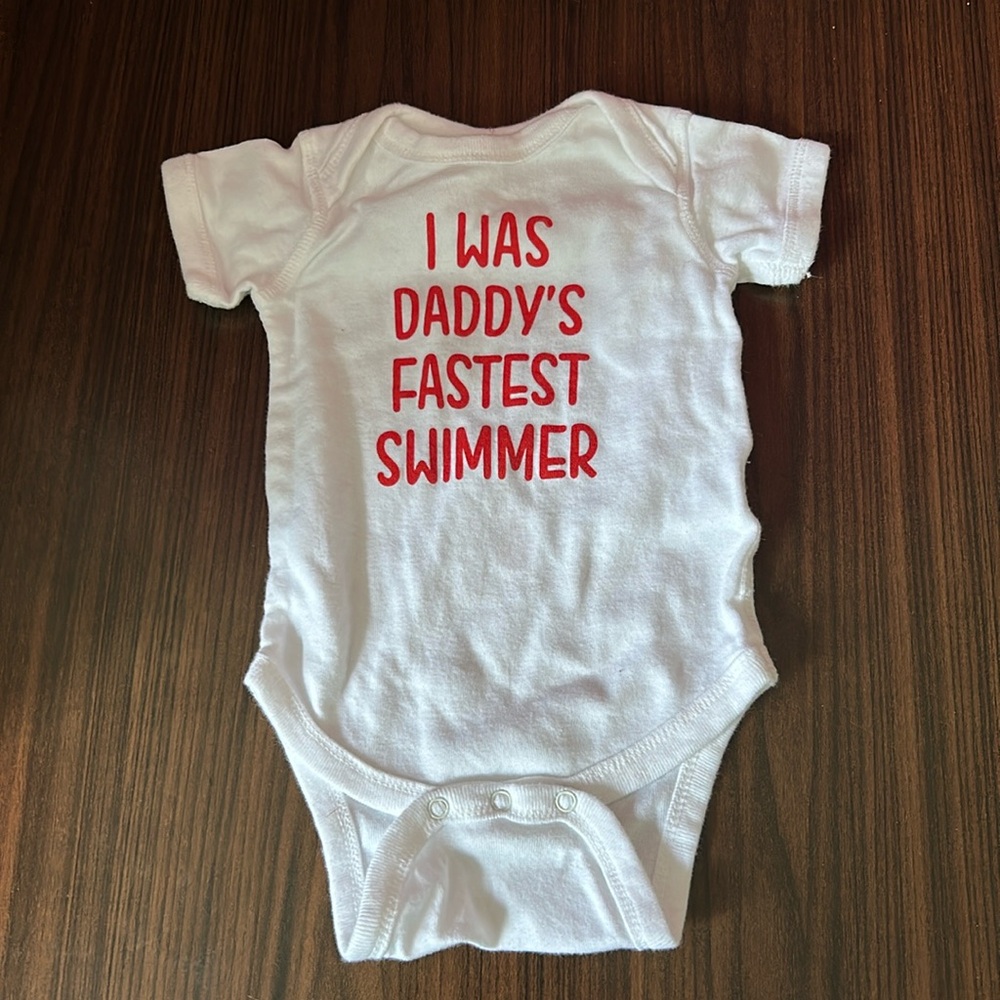 (3 for $10) 6 Month Baby Onesie
